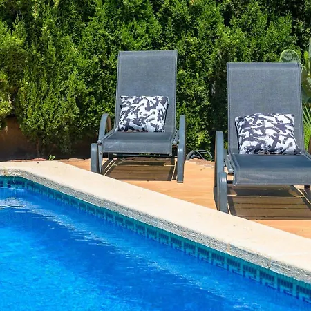 Villa 2263 Sunny With Views Over The Bay Of Palma Badia Gran